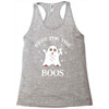 here for the boos Racerback Tank
