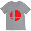 smash bros tribute unisex vinyl V-Neck Tee