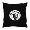 black panthers party black history month political logo Throw Pillow