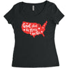 God Shed His Grace On Thee Women's Triblend Scoop T-shirt