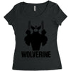 wolverine 2 Women's Triblend Scoop T-shirt