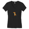 alligator Women's V-Neck T-Shirt