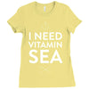 i need vitamin sea Ladies Fitted T-Shirt