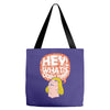 hey man Tote Bags