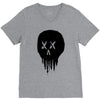 trickle skull V-Neck Tee