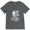 Who the Fook Is That Guy, McGregor VS Alvarez V-Neck Tee