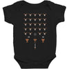 space ni invaders Baby Bodysuit