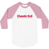 chaotic evil 3/4 Sleeve Shirt