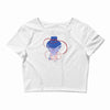 red string of fate Crop Top