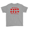 my heart is filled with love Youth Tee