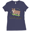 hard corg Ladies Fitted T-Shirt