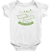 i'm not superstitious, but i am a little stitious Baby Onesie