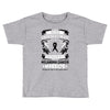 Never Underestimate the Strength of a Melanoma Cancer Warrior Toddler T-shirt