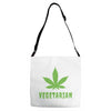 Vegetarian Adjustable Strap Totes