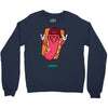 cool hotdog Crewneck Sweatshirt