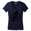 avengers army Women's V-Neck T-Shirt