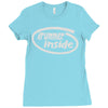 drummer inside Ladies Fitted T-Shirt