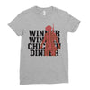 Pubg Silhouette Ladies Fitted T-Shirt