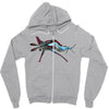 the reaper Zipper Hoodie