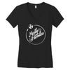 mostly harmless Women's V-Neck T-Shirt