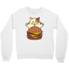 i has cheezburger! Crewneck Sweatshirt