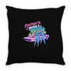 pantsuits and pistols Throw Pillow