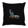 the planet of the kong Throw Pillow