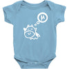 cow says mu Baby Bodysuit