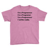 Revolution I Write Code Youth Tee