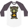 angry raccoon 3/4 Sleeve Shirt