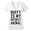 buffy spirit animal Women's V-Neck T-Shirt