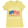 This Is How Americans Take A Knee Ladies Fitted T-Shirt