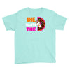 She Wants The D - Dunkin Donuts Youth Tee