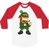 happy saint patrick day simpson 2 3/4 Sleeve Shirt