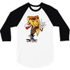 pizza smoking (2) 3/4 Sleeve Shirt
