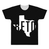 Beto Texas Map All Over Men's T-shirt
