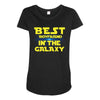 Best Friend Boyfriend In The Galaxy Maternity Scoop Neck T-shirt