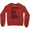 rules for dating my daughter shirt t shirt perfect father's gift Crewneck Sweatshirt