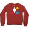 clean bandit shapes geometric Crewneck Sweatshirt