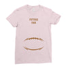 future football fan Ladies Fitted T-Shirt