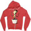 baby groot Zipper Hoodie