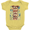crazy totem Baby Onesie
