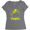 empire enterprises Women's Triblend Scoop T-shirt