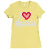 i love rocco Ladies Fitted T-Shirt