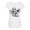 pirate octopus Maternity Scoop Neck T-shirt