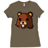 bear meme Ladies Fitted T-Shirt
