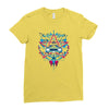non timebo mala Ladies Fitted T-Shirt
