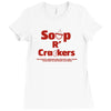 soup r' crackers Ladies Fitted T-Shirt