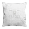dog breed Throw Pillow