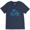dj club,dance,rave,music,house,cool,funny,retro V-Neck Tee